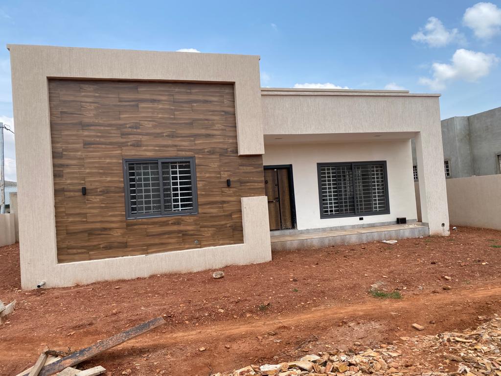 Newly Built Three 3-Bedroom Townhouse for Sale at Tema Community 25