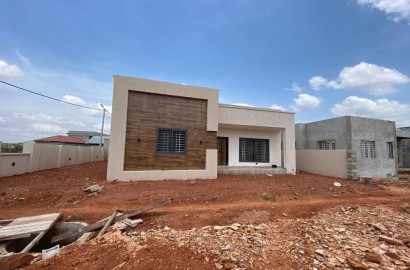 Newly Built Three 3-Bedroom Townhouse for Sale at Tema Community 25