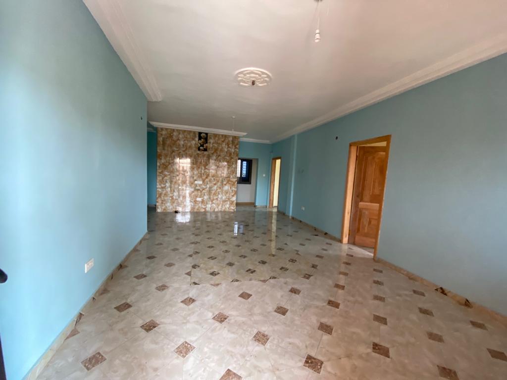 Newly Built Three 3-Bedroom Unfurnished Apartment for Rent at Spintex