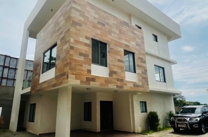 Four (4) Bedroom Townhouse with Boys Quarters For Rent in a Gated Community at Airport Residential Area