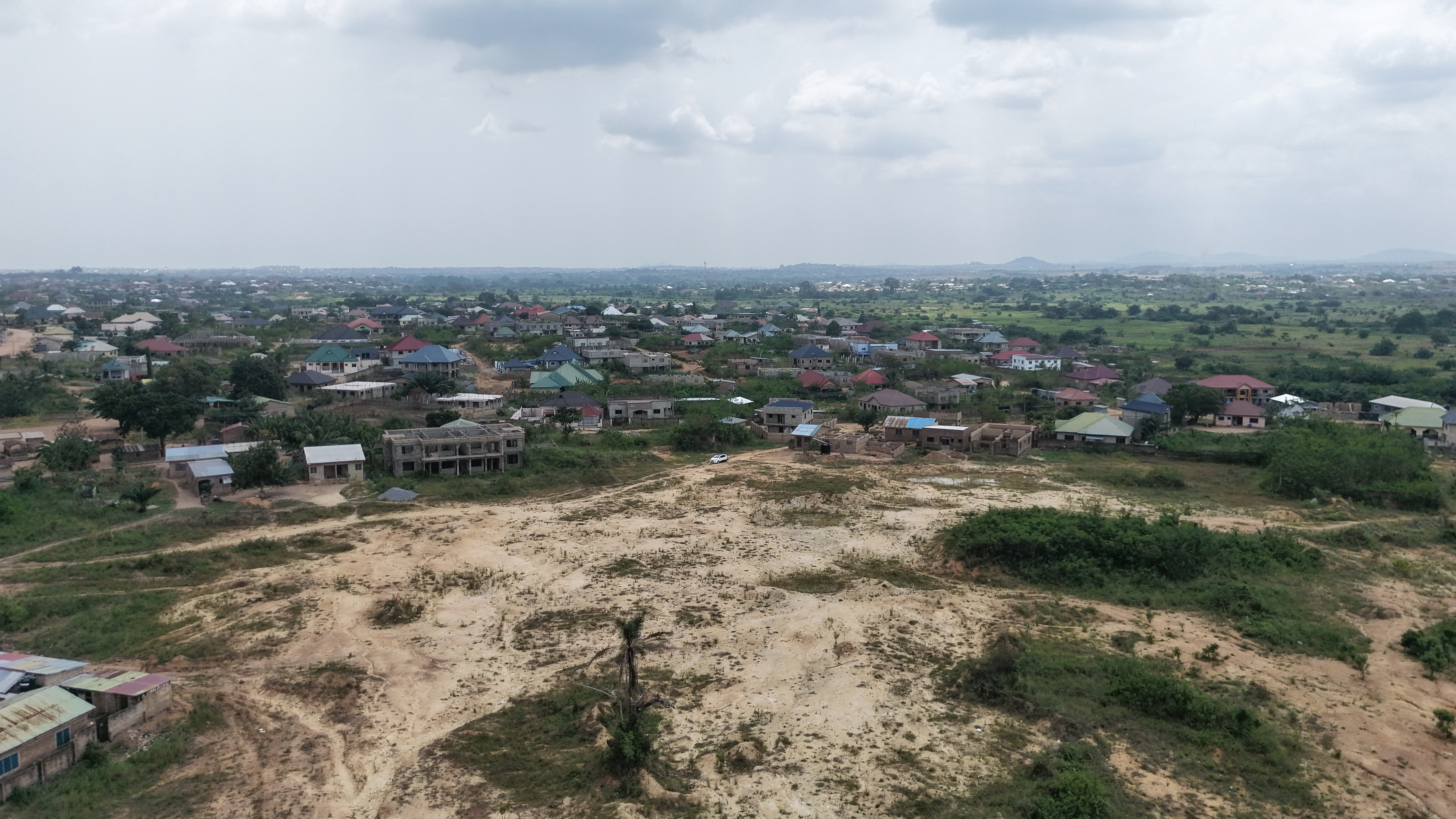 Over 10 Acres of Land For Sale at Amasaman Onyansana