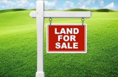 Fenced plot of land for sale