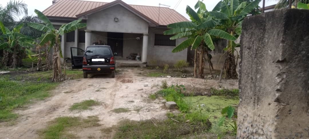 Plot With Four (4) Bedroom House for Sale at Haatso Bohye