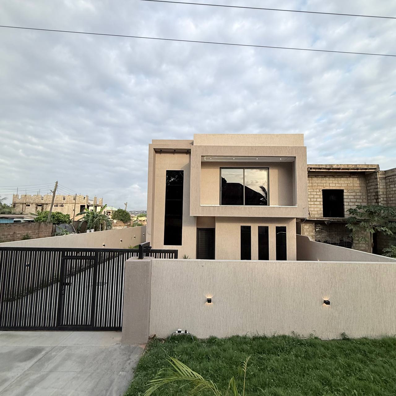 Four (4) Bedroom House with Boys Quarters For Sale at Pokuase