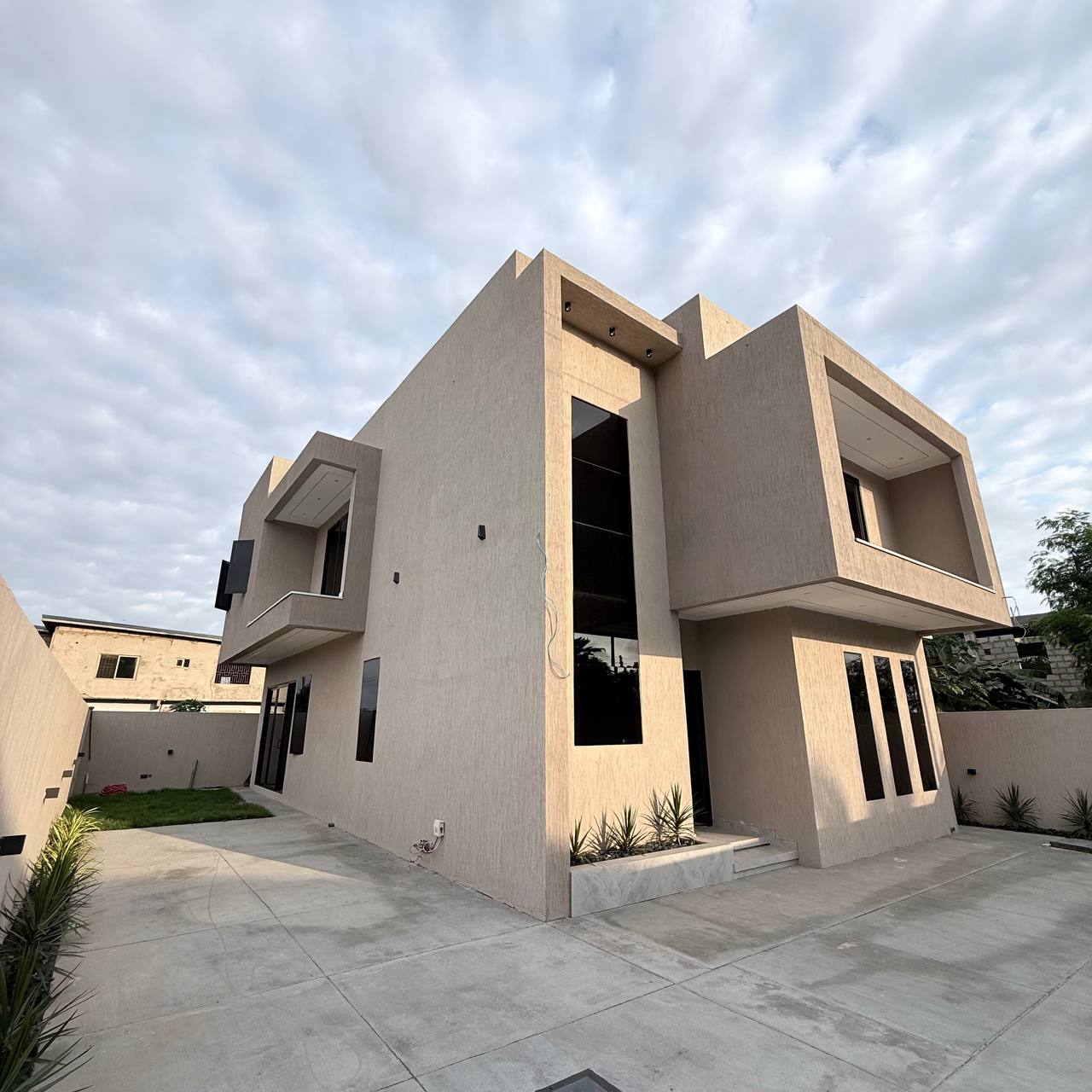 Four (4) Bedroom House with Boys Quarters For Sale at Pokuase