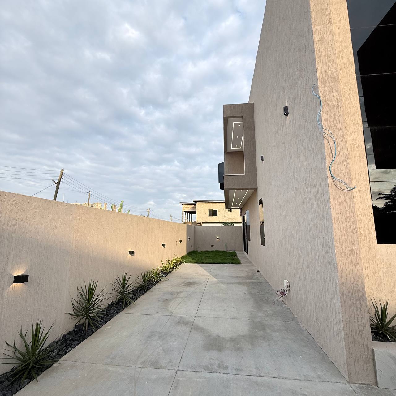 Four (4) Bedroom House with Boys Quarters For Sale at Pokuase
