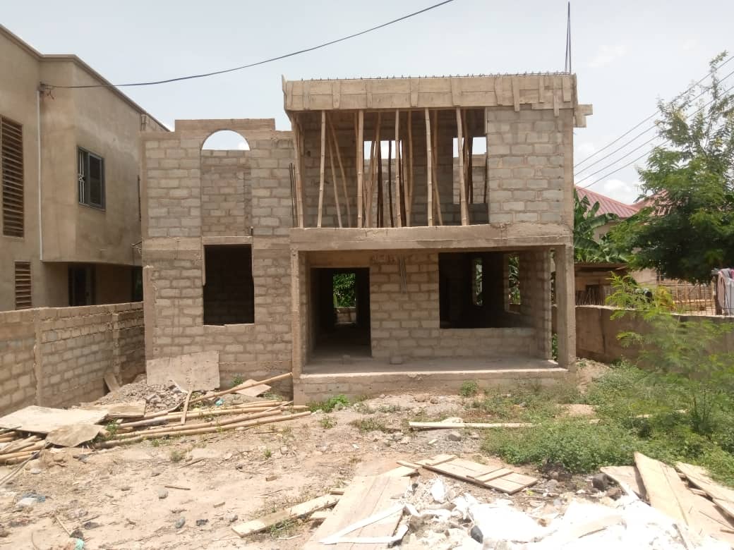 Uncompleted 4 Bedroom house for sale