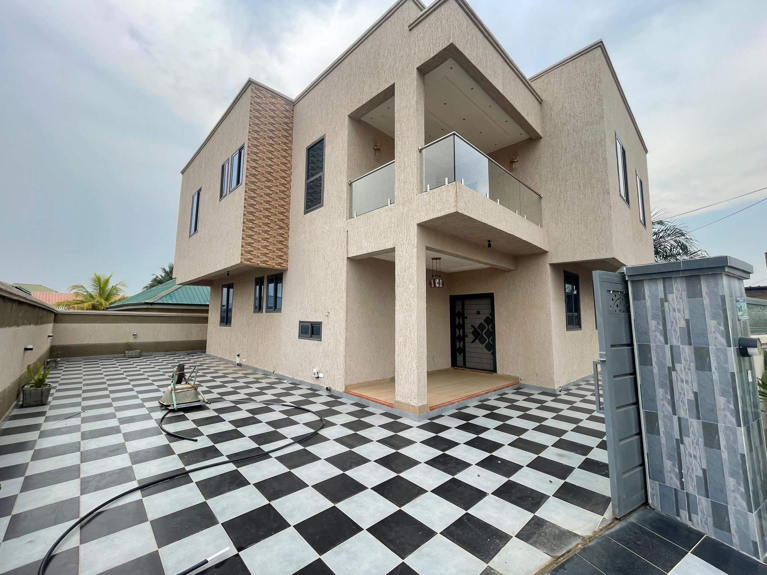 Four (4) Bedroom House For Sale at Pokuase Odumase