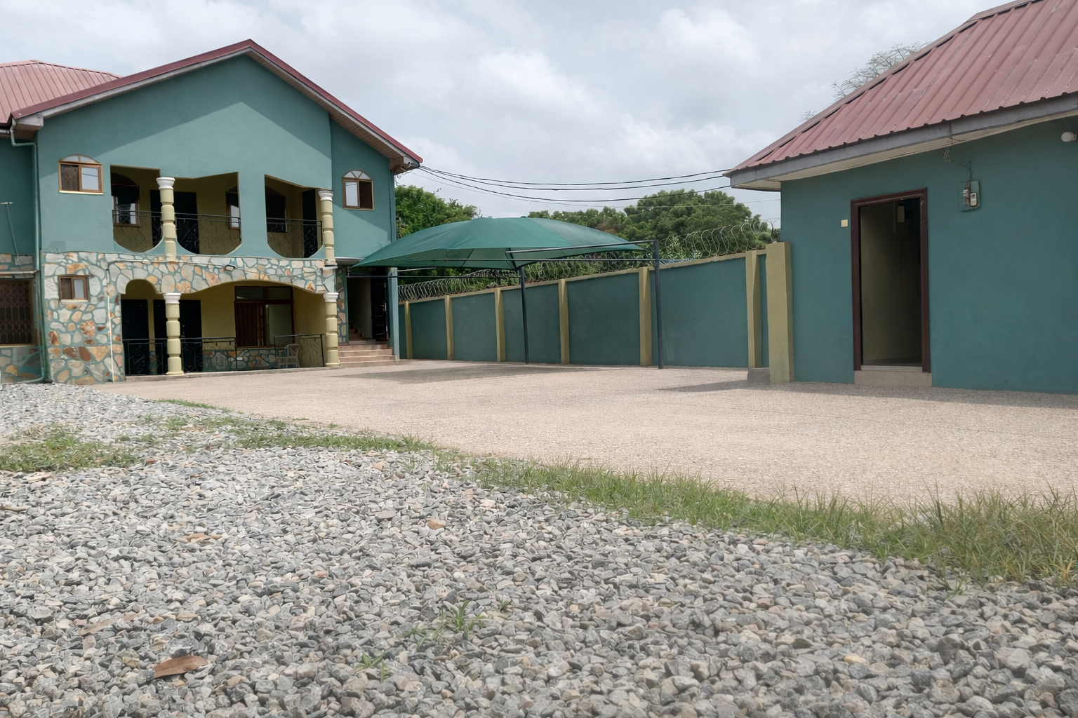 Six (6) Bedroom House For Sale at Pokuase Amanfrom