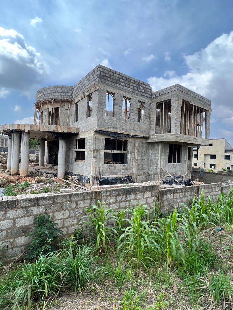 Uncompleted Four (4) Bedroom House For Sale at Kumasi Sokoban Ampabane Hills