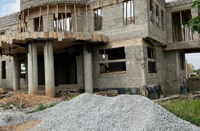 Uncompleted Four (4) Bedroom House For Sale at Kumasi Sokoban Ampabame Hills