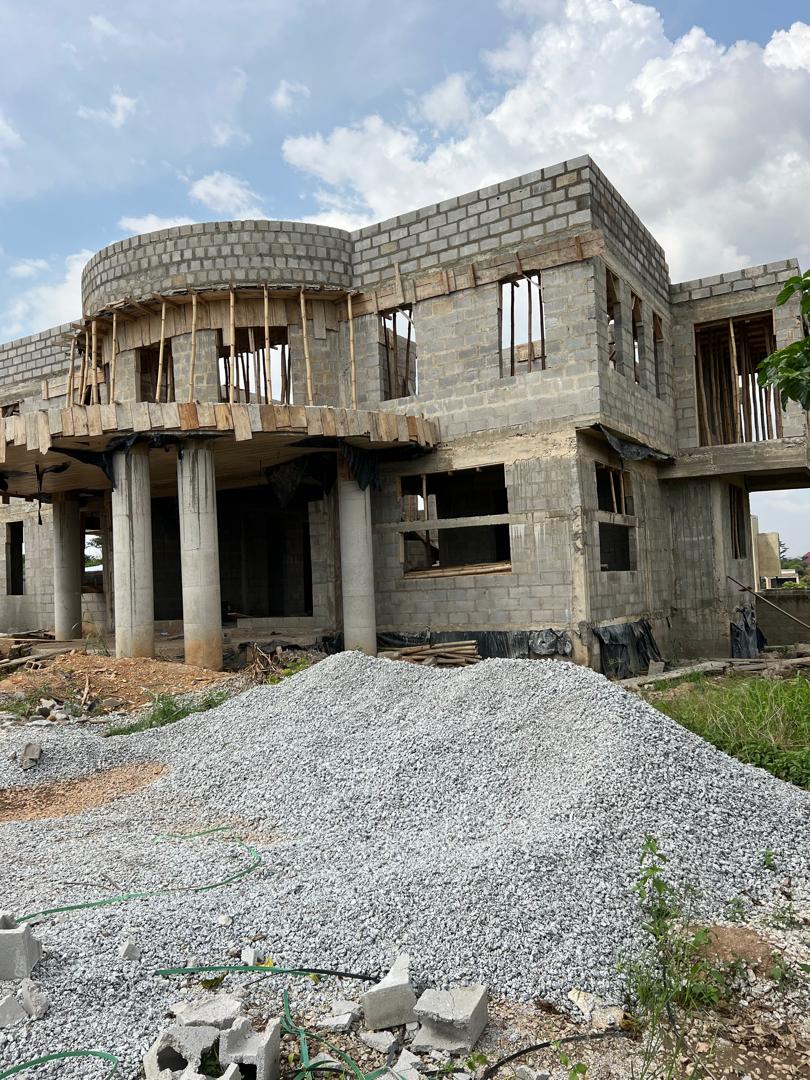 Uncompleted Four (4) Bedroom House For Sale at Kumasi Sokoban Ampabane Hills