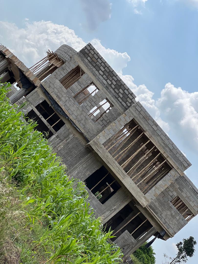 Uncompleted Four (4) Bedroom House For Sale at Kumasi Sokoban Ampabane Hills