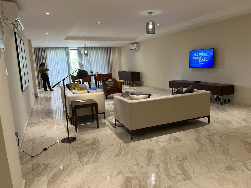 Three (3) Bedroom Fully Furnished Apartment for Rent At Airport Residential