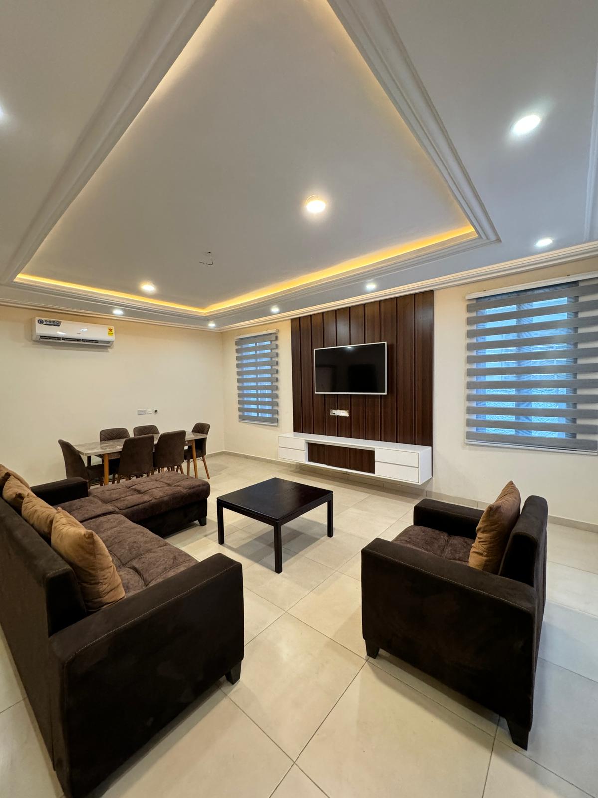 Three (3) Bedroom Fully Furnished House for Rent at Haatso