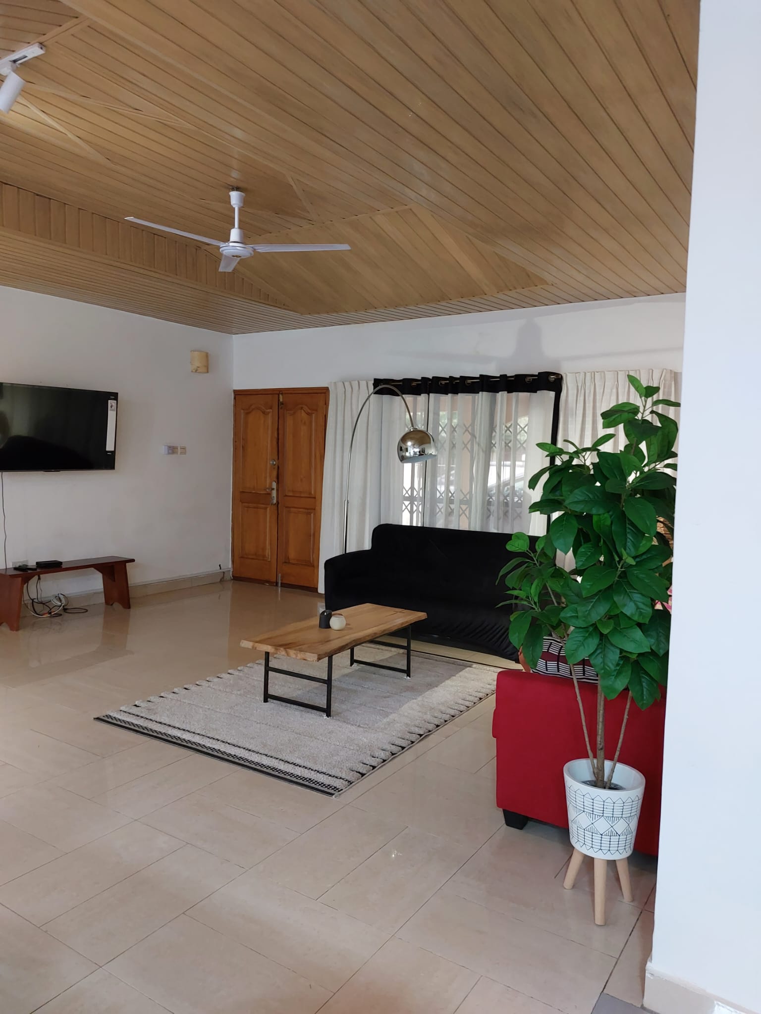 Three (3) Bedroom Fully Furnished House For Rent at Sakumono