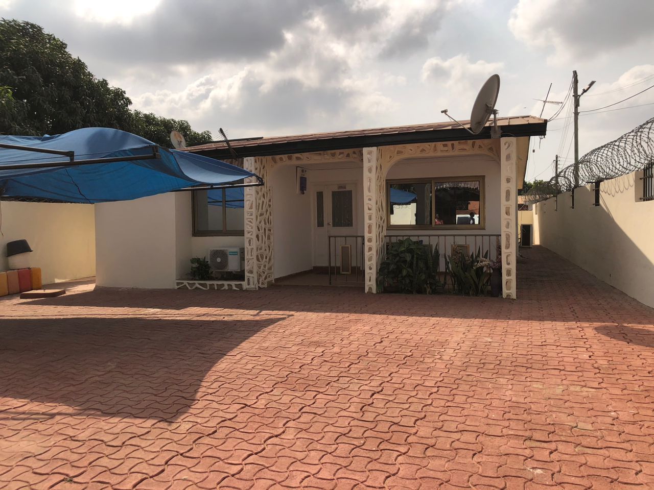 Three 3-Bedroom Fully Furnished Self Compound House for Rent at Spintex