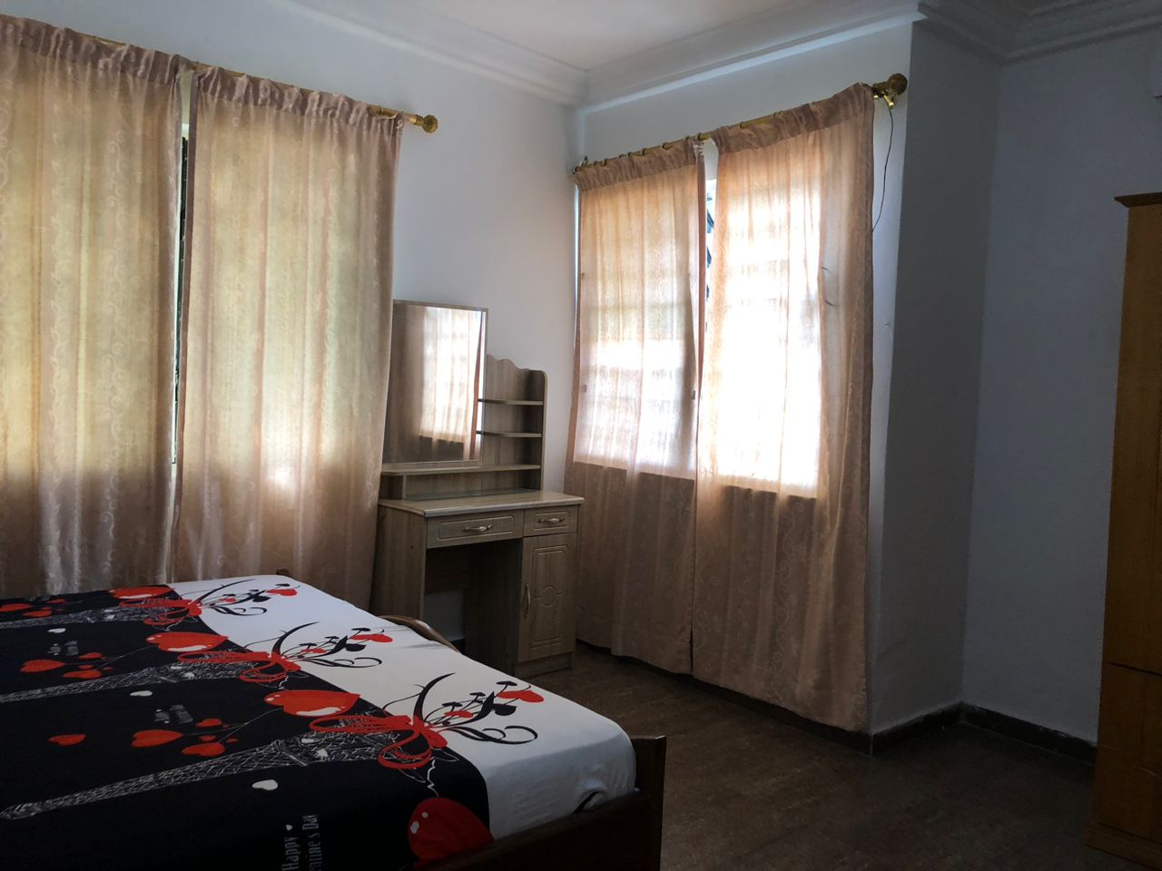 Three 3-Bedroom Fully Furnished Self Compound House for Rent at Spintex