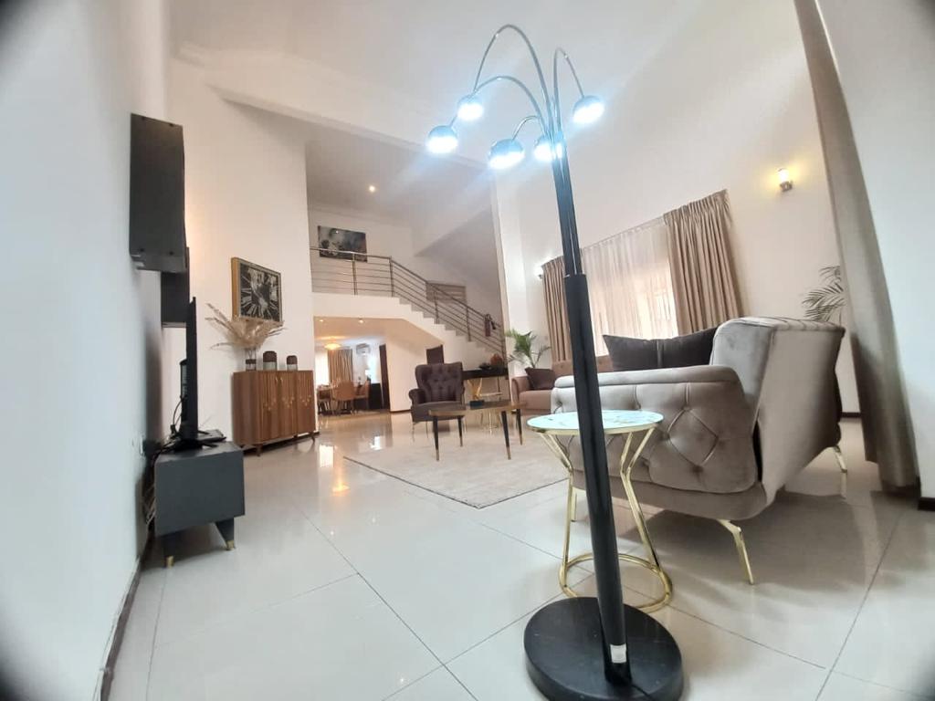 Three 3-Bedroom Fully Furnished Townhouse with Boy’s Quarters for Rent at East Legon