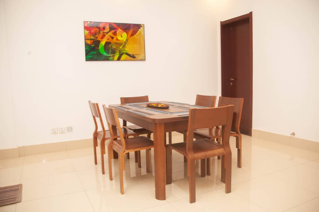 Three 3-Bedroom Furnished Apartment for Rent at Spintex
