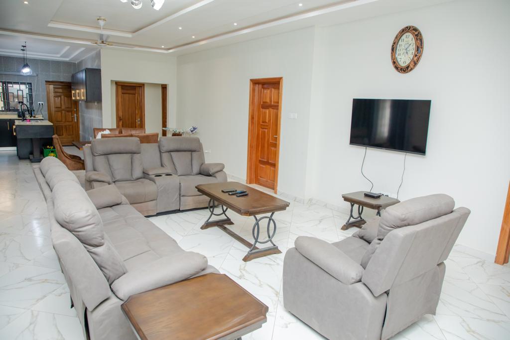 Three (3) Bedroom Furnished House For Rent at Spintex