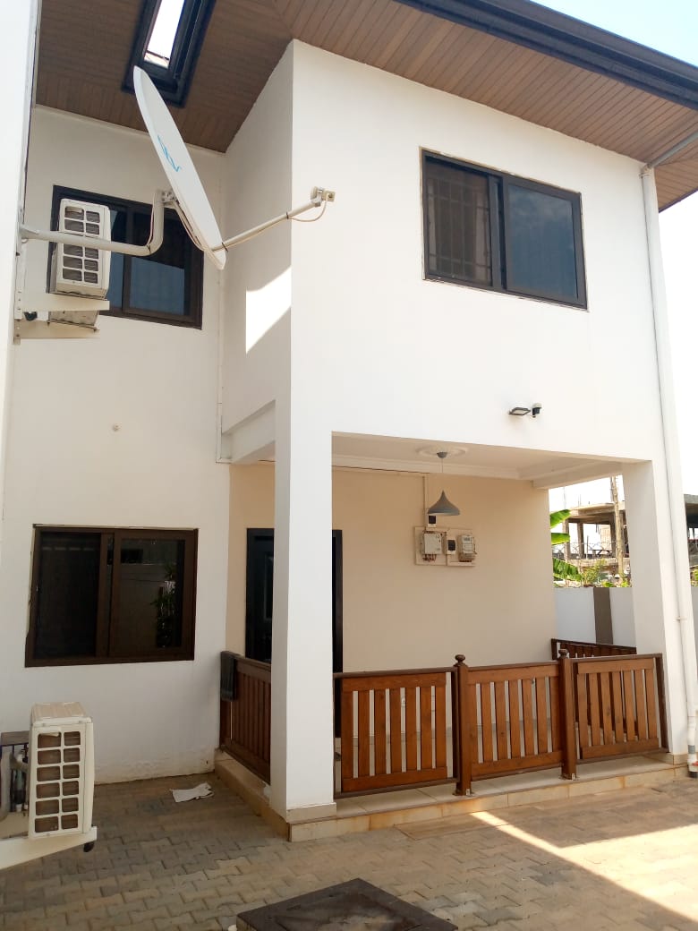 Three (3) Bedroom Furnished House With  One (1) Bedroom Boys Quarters for Rent at Oyarifa