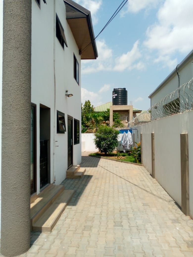 Three (3) Bedroom Furnished House With  One (1) Bedroom Boys Quarters for Rent at Oyarifa