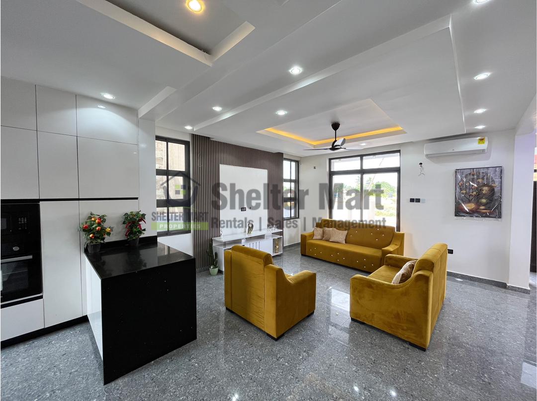 Three (3) Bedroom Furnished Smart Home Townhouse for Sale at Spintex