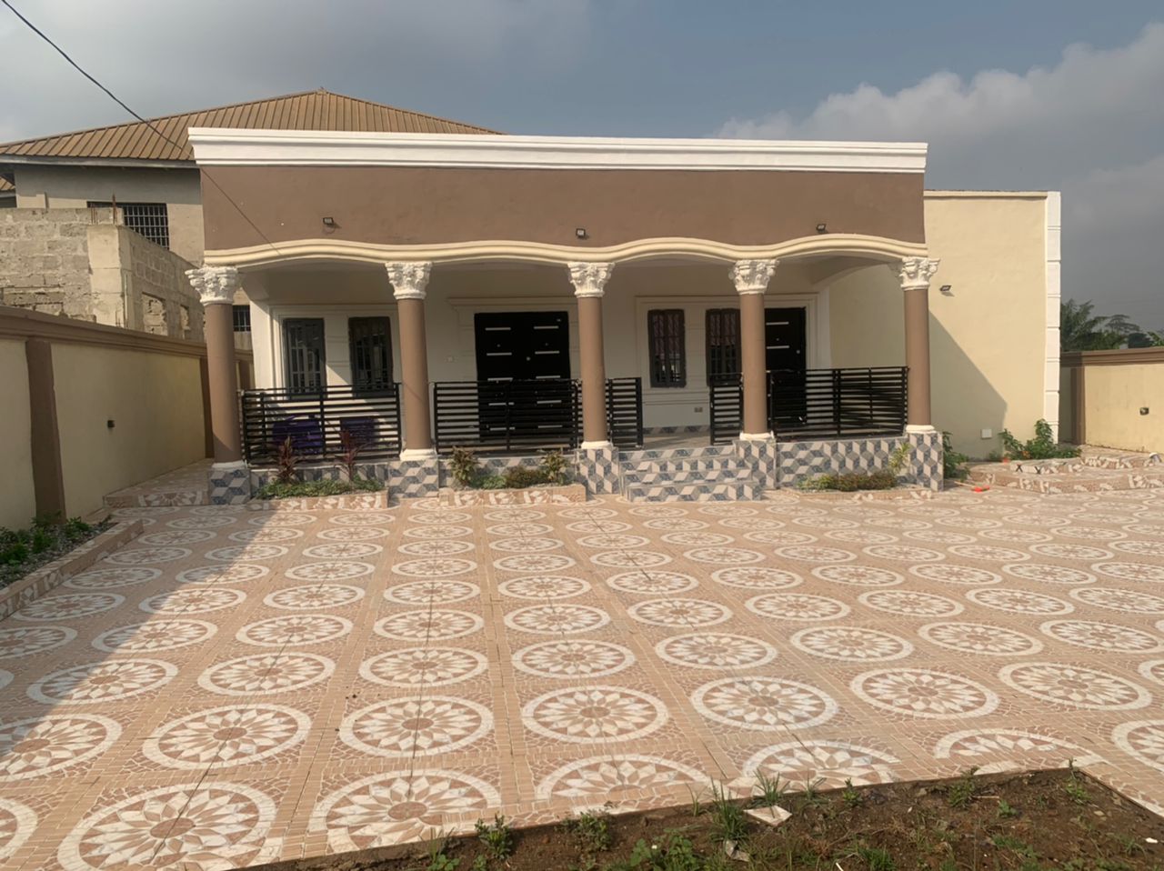 Four 4-Bedroom House for Sale at Aprade Tech Parkoso-Kumasi