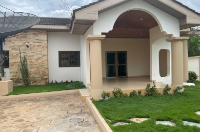 Three (3) Bedroom House With 2-Bedroom Boys’ Quarters for Rent in Spintex