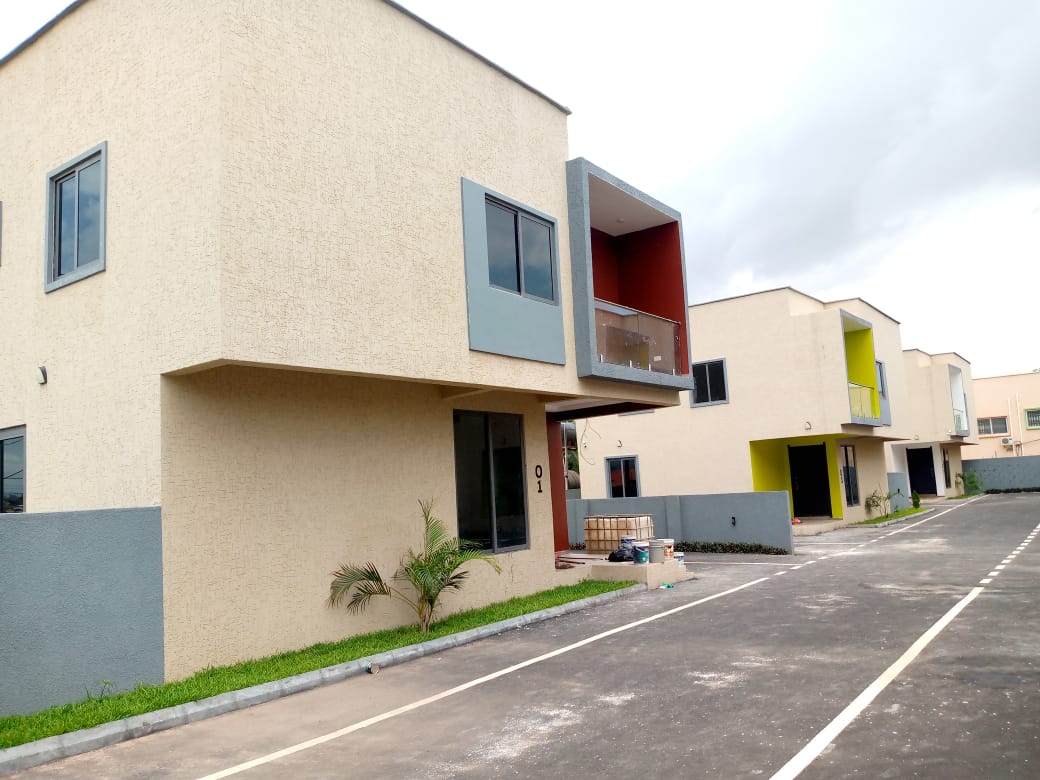 Three 3-Bedroom Townhouse for Sale at North Legon