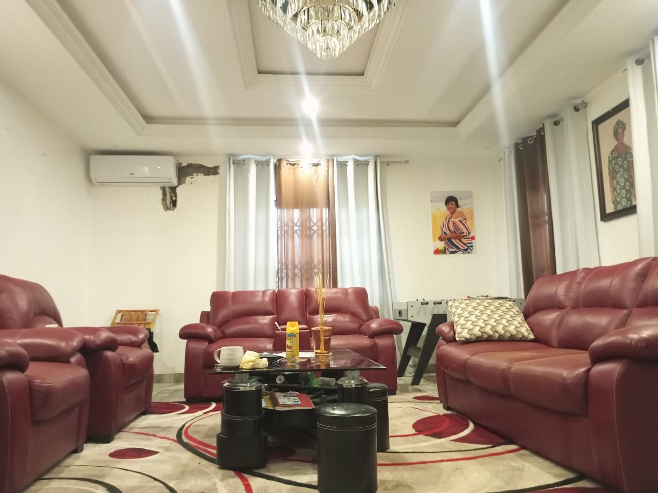 Three (3) Bedroom Fully Furnished Apartment For Rent at Adenta Amrahia