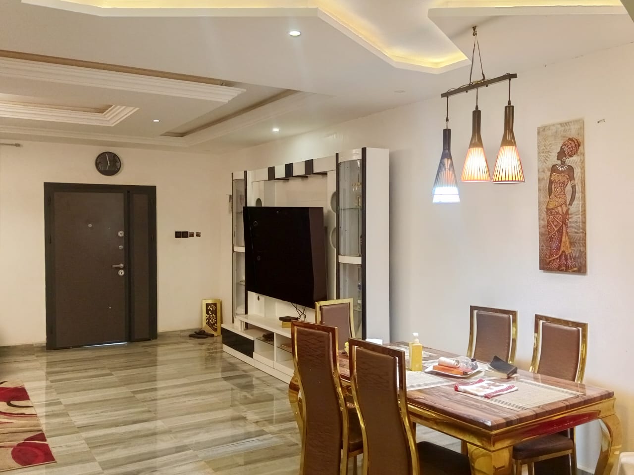 Three (3) Bedroom Fully Furnished Apartment For Rent at Adenta Amrahia