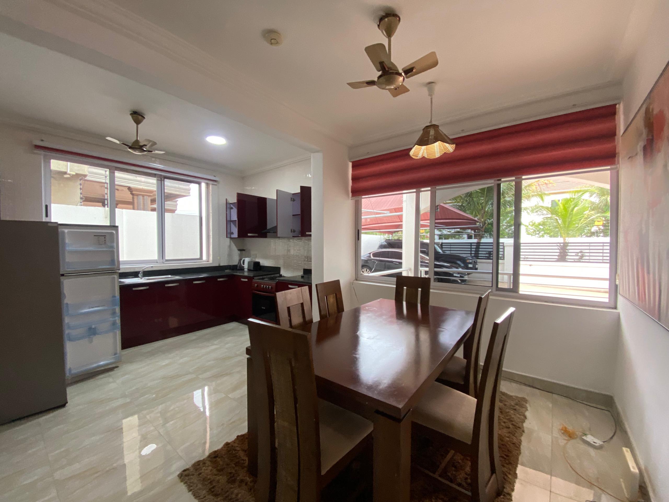 Three (3) Bedroom Fully Furnished Apartment in a Gated Community For Rent at East Airport