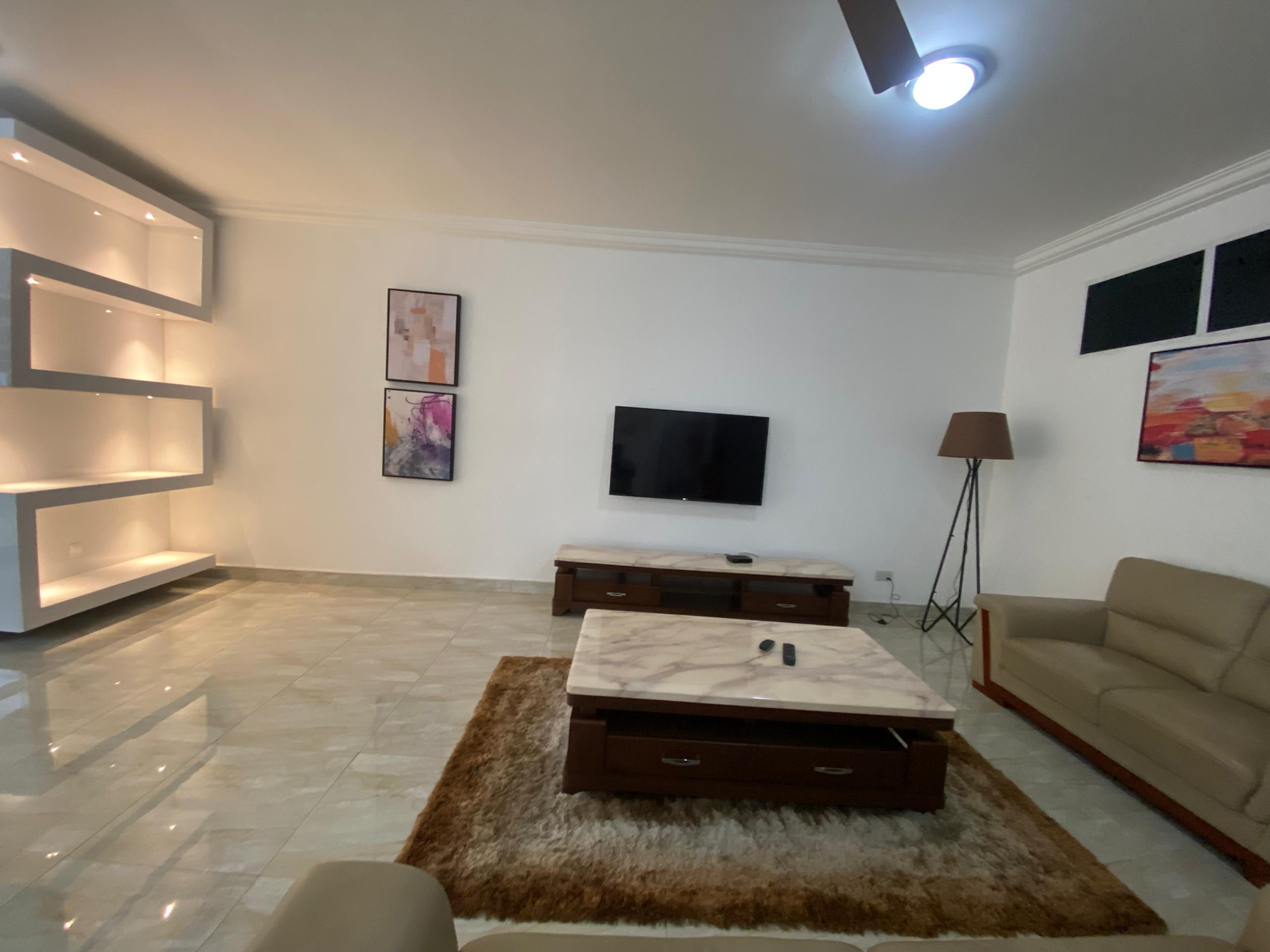 Three (3) Bedroom Fully Furnished Apartment in a Gated Community For Rent at East Airport