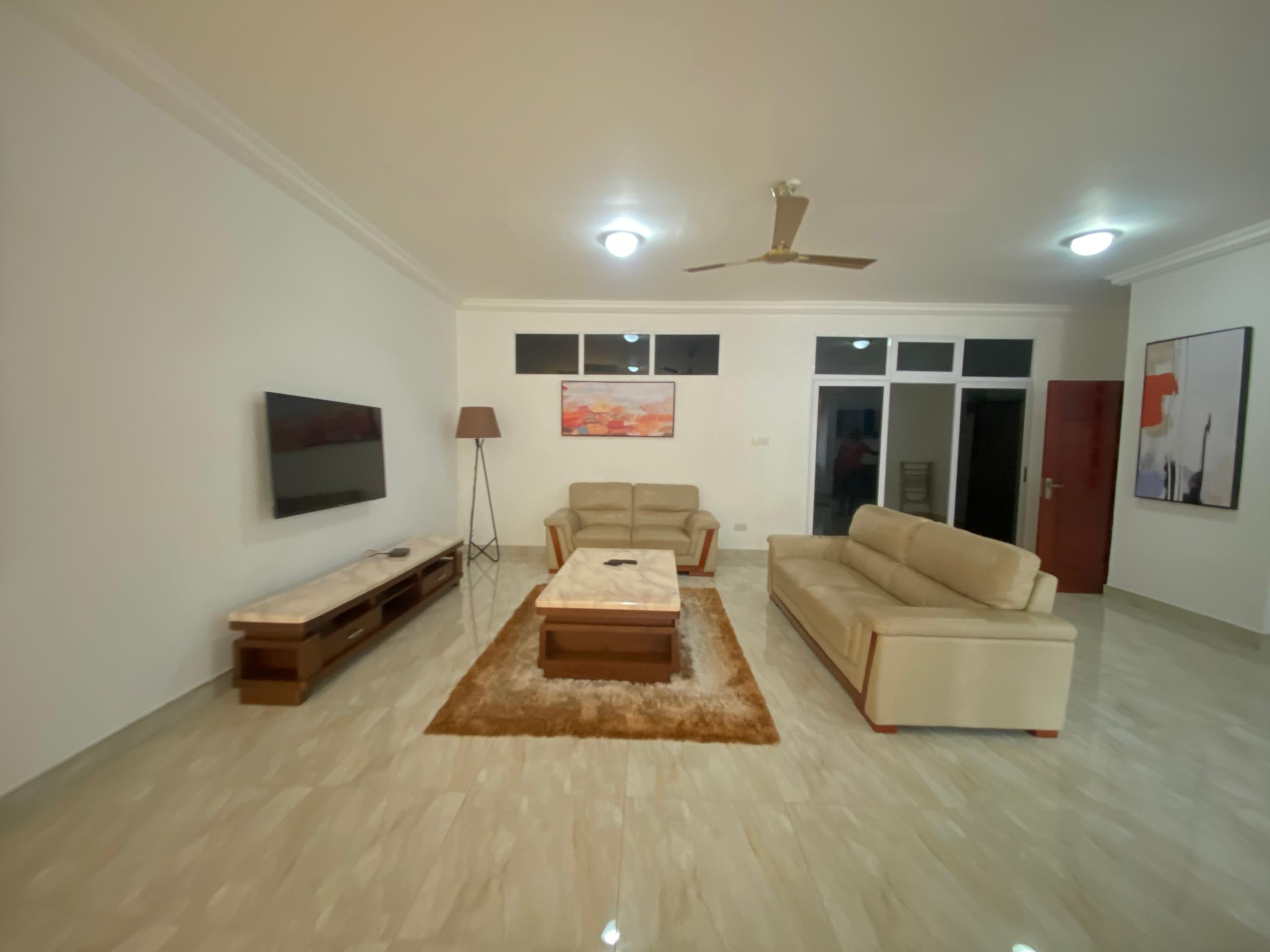 Three (3) Bedroom Fully Furnished Apartment in a Gated Community For Rent at East Airport