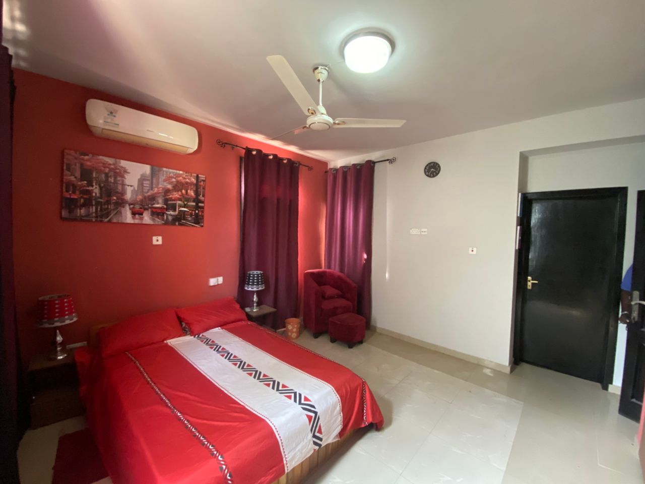 Three (3) Bedroom Furnished Apartments For Rent at Adenta SSNIT Flat