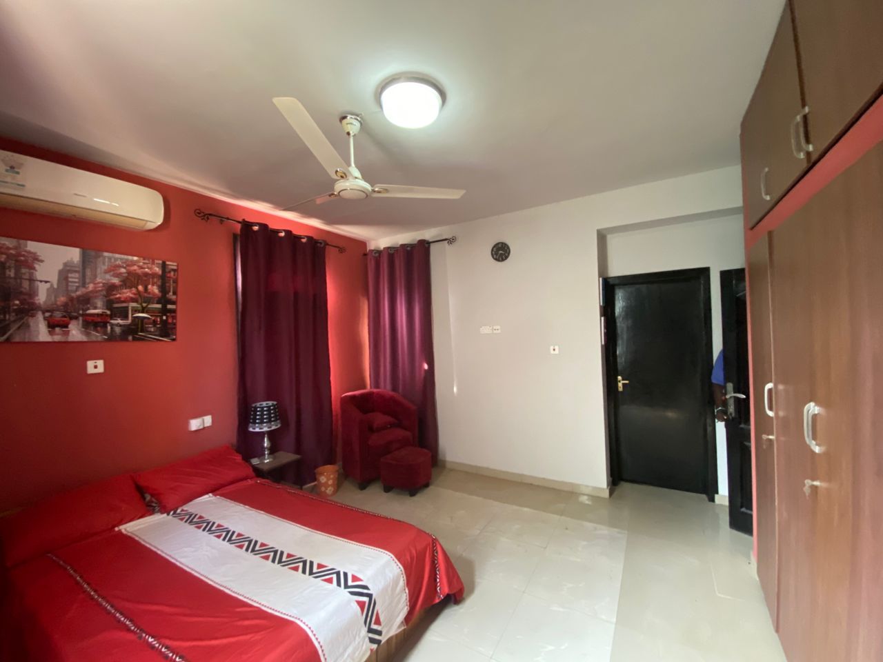 Three (3) Bedroom Furnished Apartments For Rent at Adenta SSNIT Flat