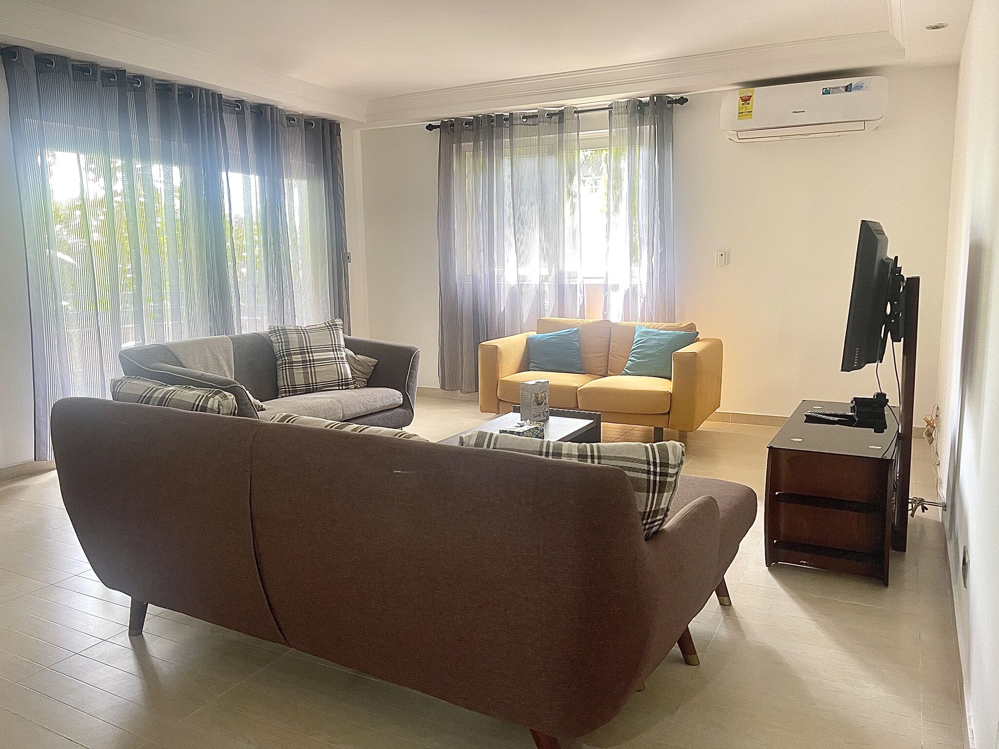 Three (3) Bedroom Fully Furnished Apartments For Rent at Airport Residential Area