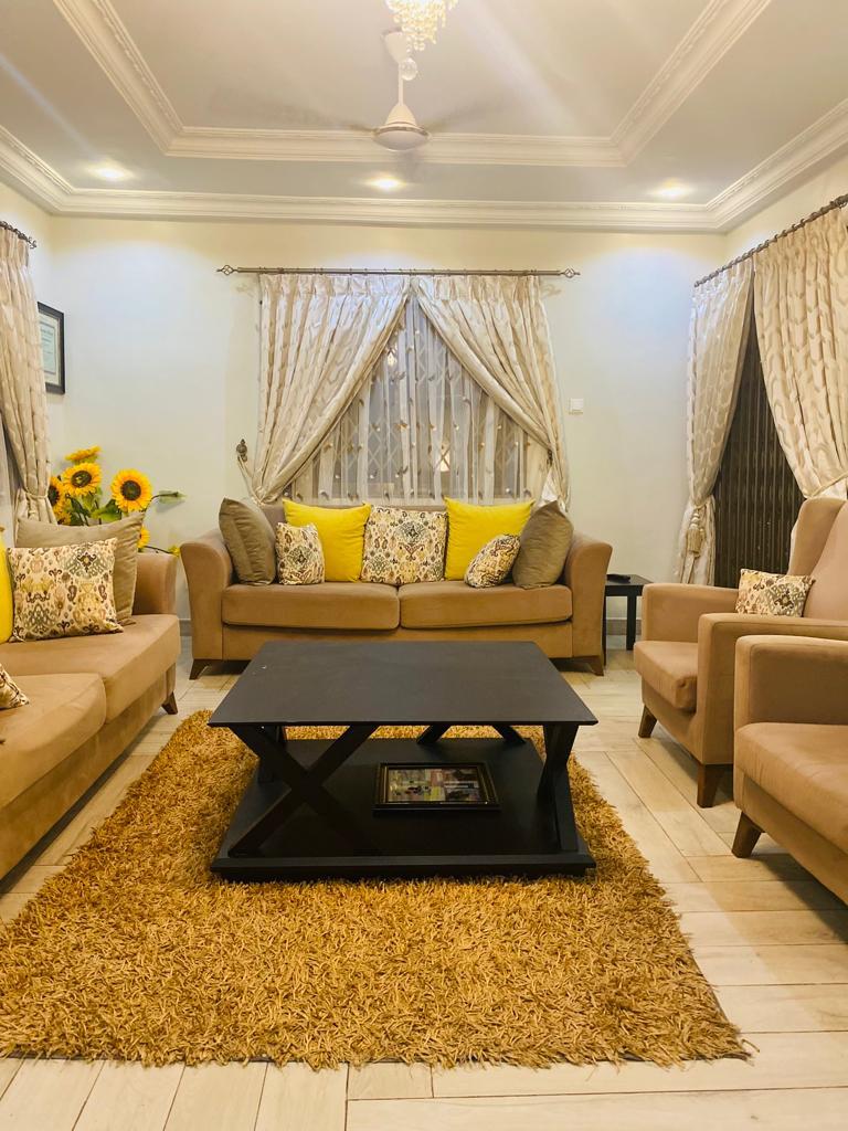 Three (3) Bedroom Fully Furnished House For Rent at Dansoman