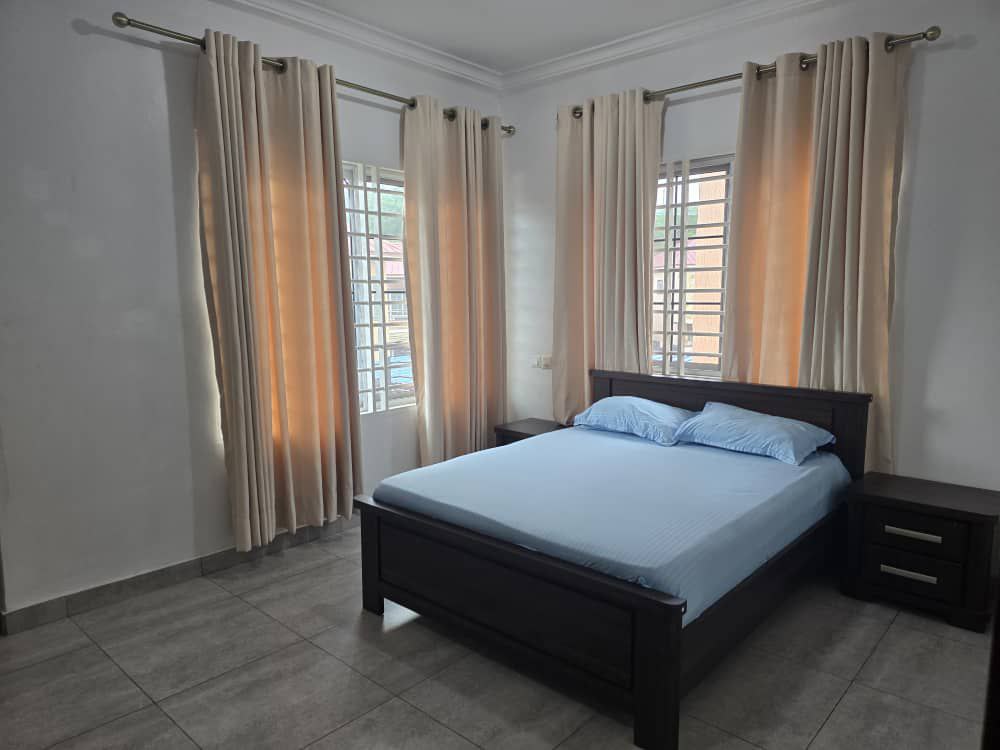 Three (3) Bedroom Fully Furnished House in a Gated Community For Rent at Achimota