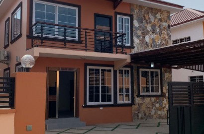 Three (3) Bedroom Fully Furnished House in a Gated Community For Rent at Achimota