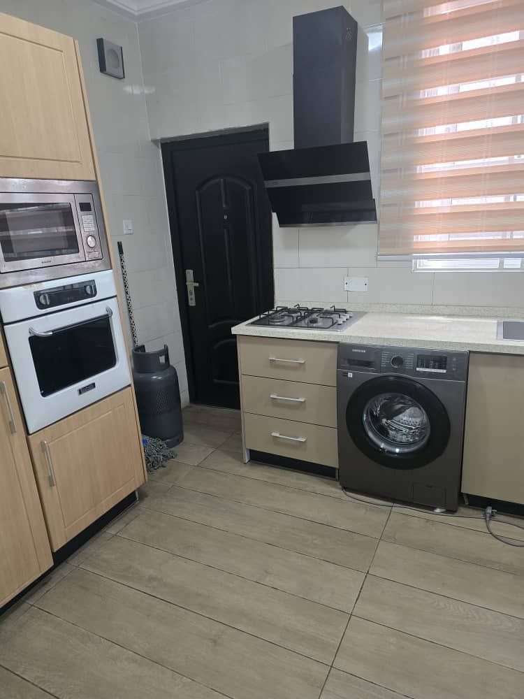 Three (3) Bedroom Fully Furnished House in a Gated Community For Rent at Achimota