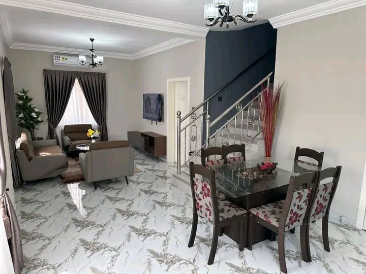 Three (3) Bedroom Fully Furnished Semi-detached House For Sale at Spintex