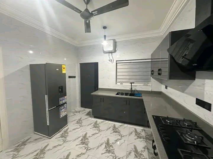 Three (3) Bedroom Fully Furnished Semi-detached House For Sale at Spintex