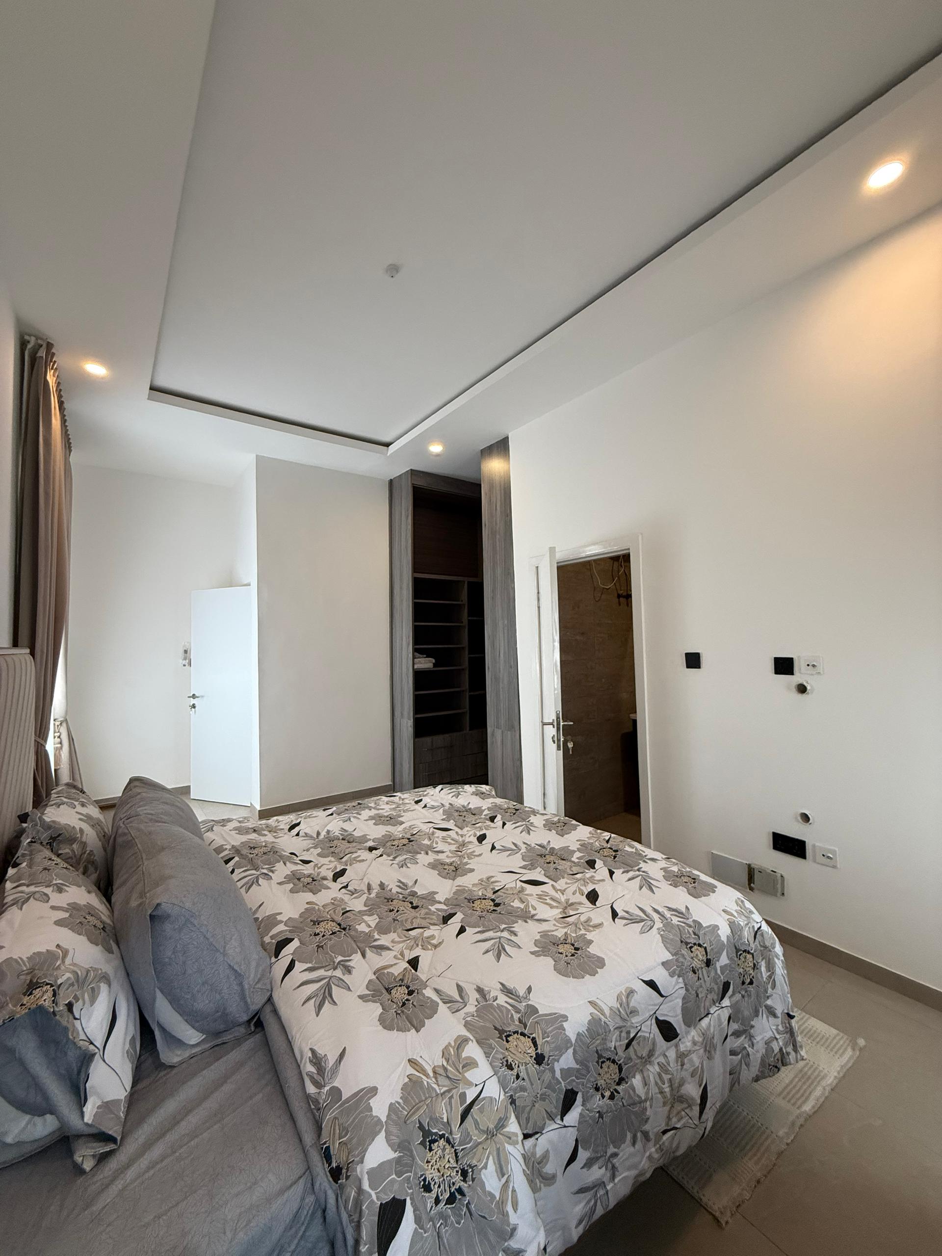 Three (3) Bedroom Fully Furnished Townhouse with Boys' Quarters For Rent at East Legon Adjiringanor 