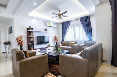 Three (3) Bedroom Furnished Apartment For Rent at Sakumono