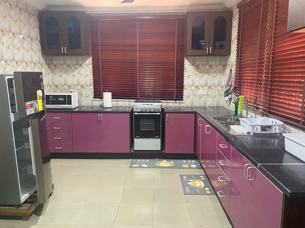 Three (3) Bedroom Furnished Semi-detached House For Rent at Ashongman Estate 