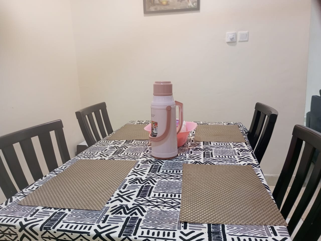 Three (3) Bedroom Furnished Semi-detached House For Rent at Ashongman Estate 