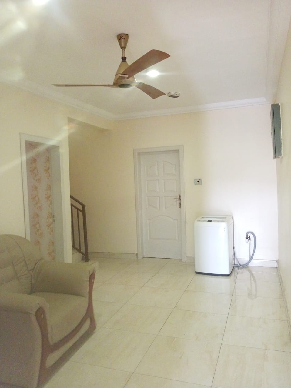 Three (3) Bedroom Furnished Semi-detached House For Rent at Ashongman Estate 